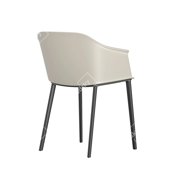 SOLO Corfu Chair: Modern Design 3D model image 3