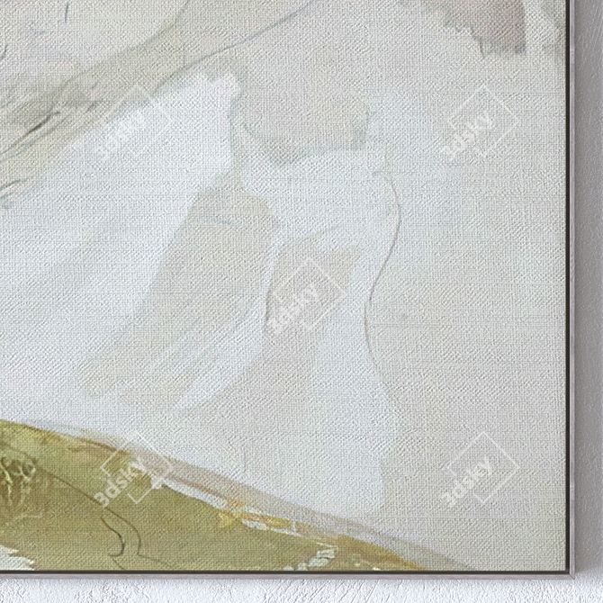 Large Wall Paintings Set 2793 3D model image 2