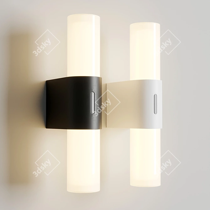 Nordlux Helva Wall Light 3D model image 2