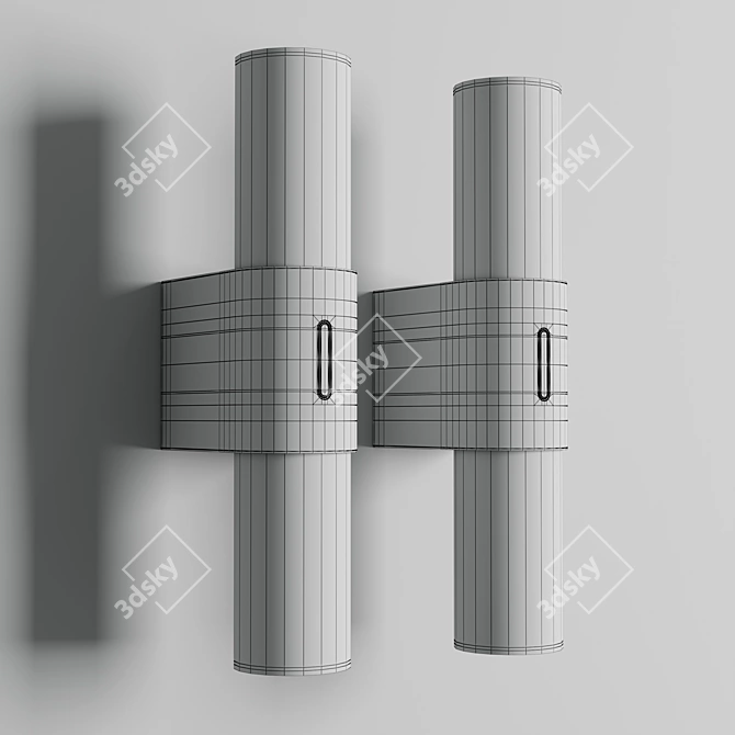 Nordlux Helva Wall Light 3D model image 5