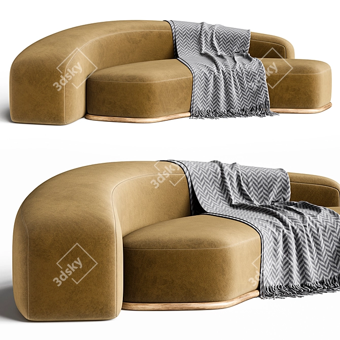 Innovative LS28B Daybed Design 3D model image 1