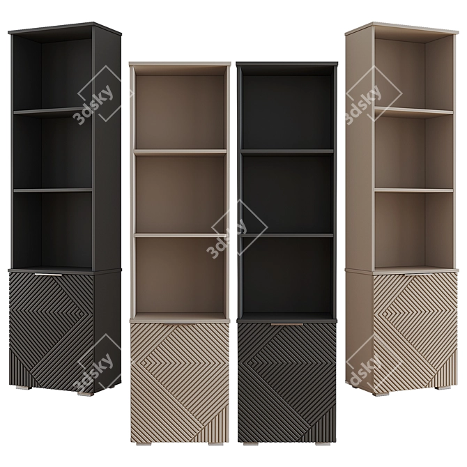 Shelton Shelving Set by Divan.ru 3D model image 5