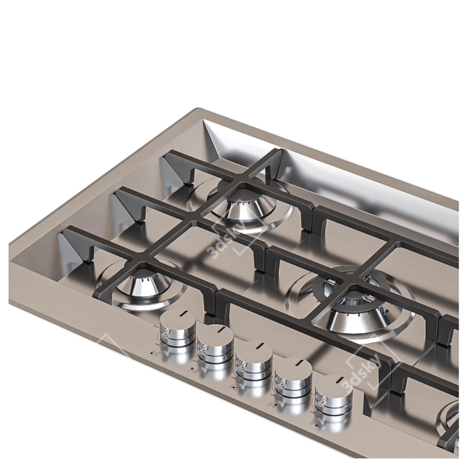 Foster 4-Piece Appliance Set 3D model image 4