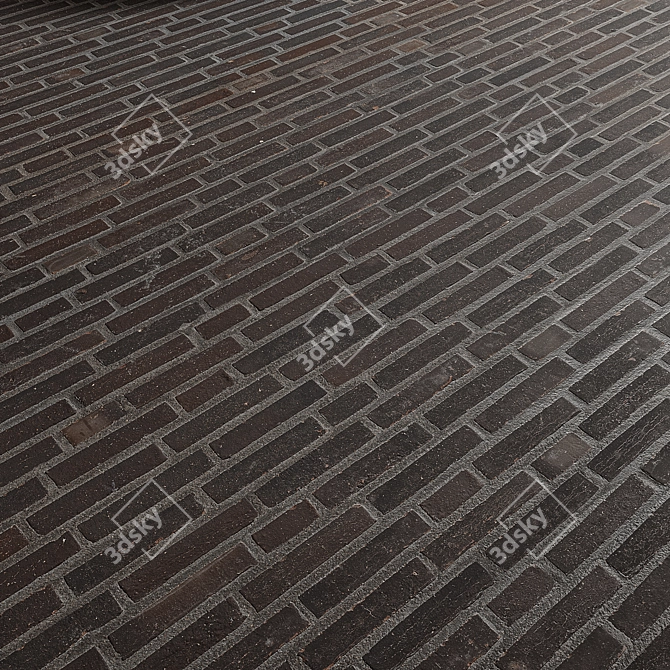 2016 Dark Brick Texture Pack 3D model image 2