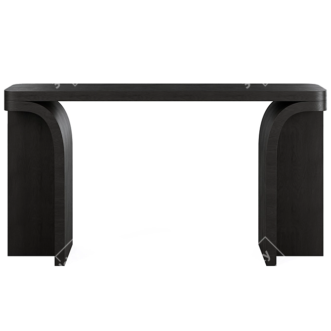 Hamish Console Table Urban Elegance 3D model image 3