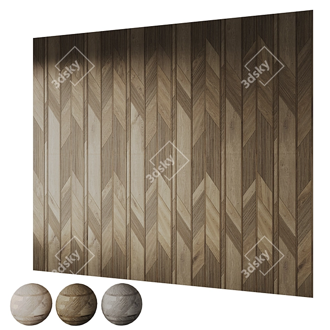 Porcelanosa 3D Arrow Flooring Collection 3D model image 1