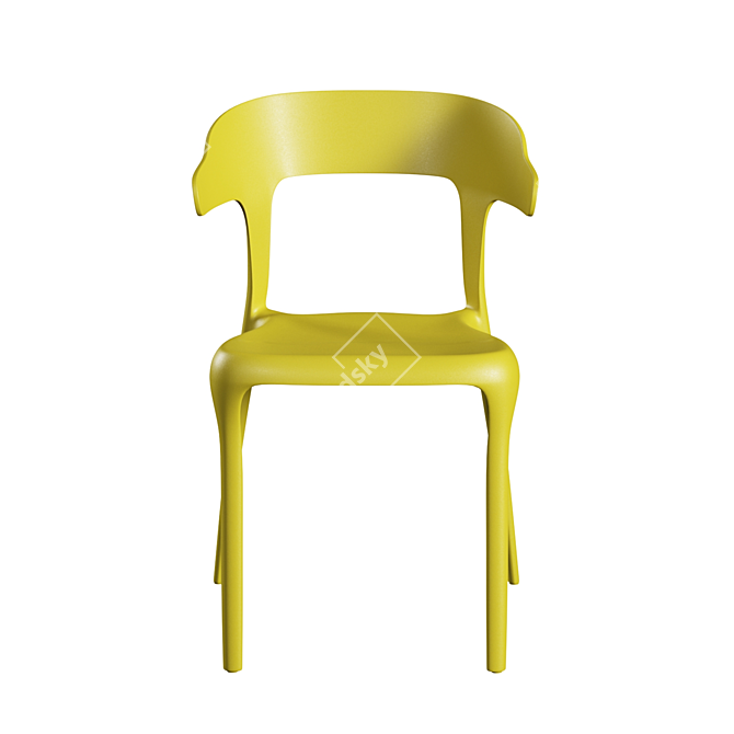 Stylish Neo Chair for Any Space 3D model image 5