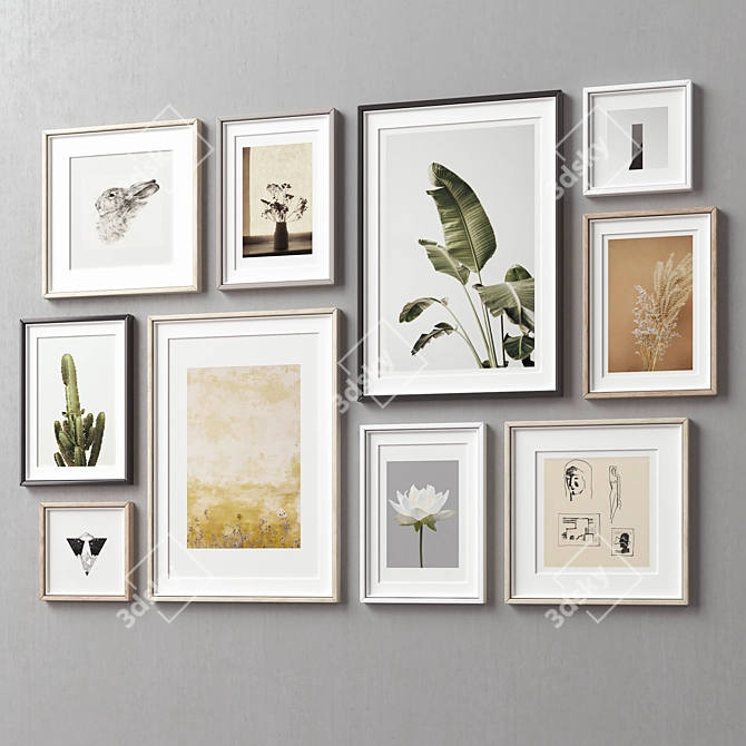 Variety Frames Collection - 10 Sizes 3D model image 2