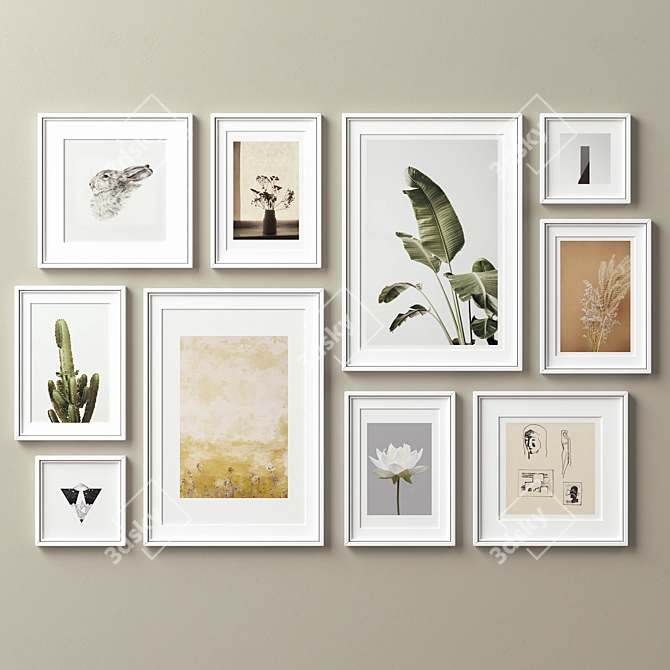 Variety Frames Collection - 10 Sizes 3D model image 11