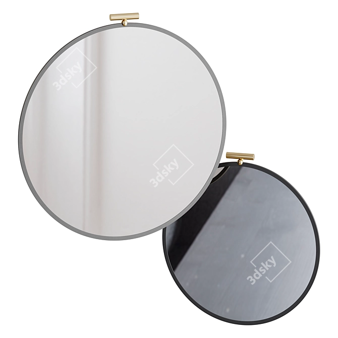 Modern Reflective Elegance | Mirror 3D model image 1