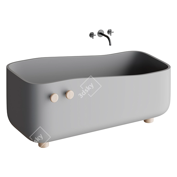 SWING Bathtub | Ex.t 3D model image 2