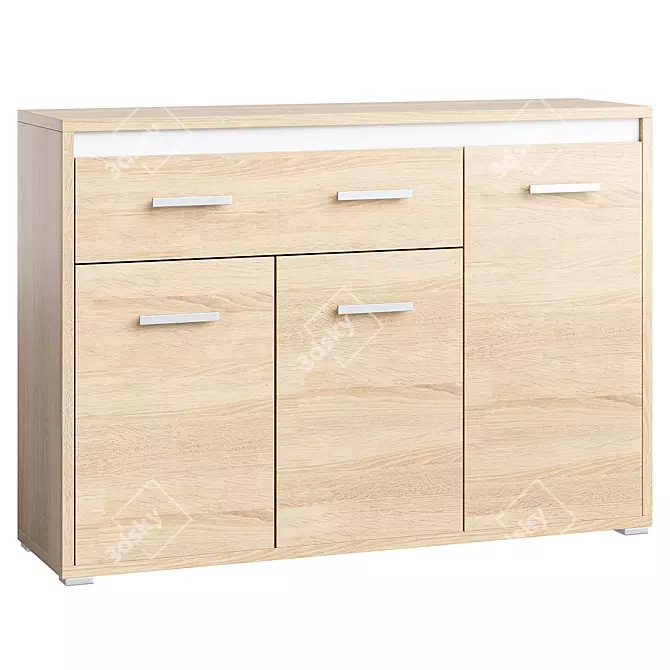 Modern Chest Drawers Madison G109 3D model image 1