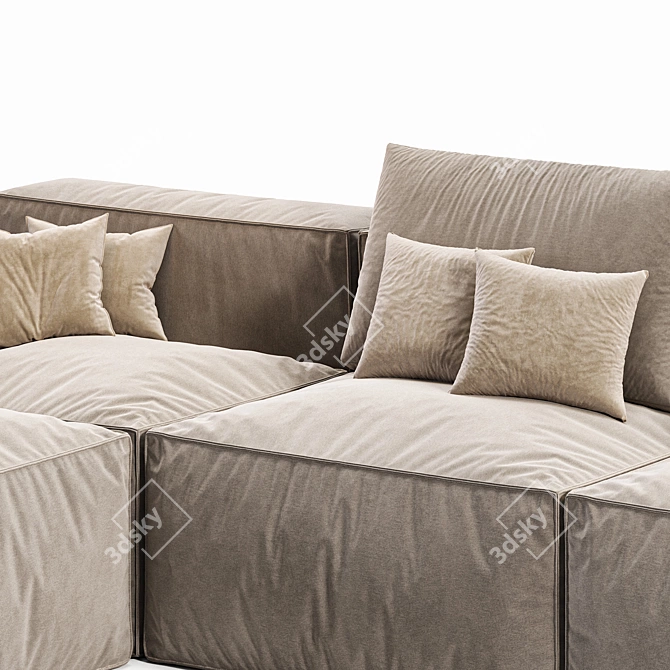 Modern Loft Sofa 2015 Version 3D model image 4