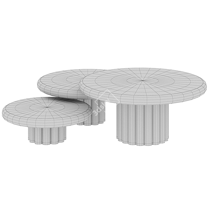 Modern Gere Coffee Table 2015 3D model image 3