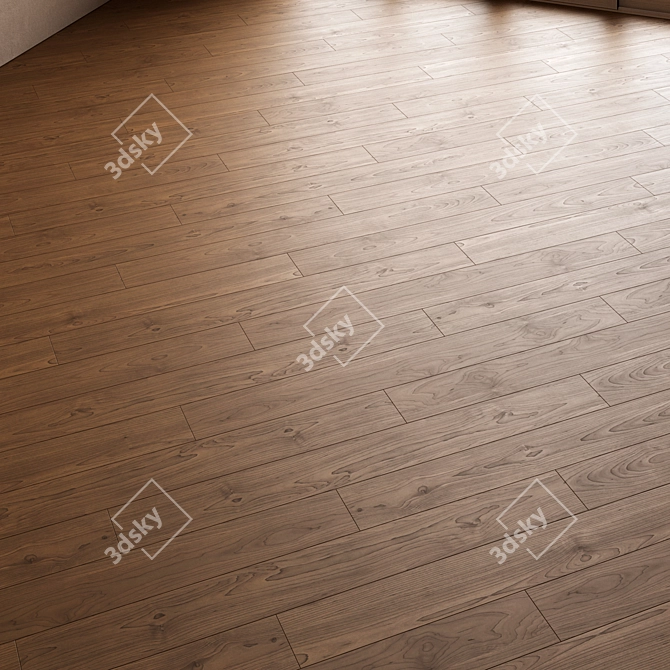 CoronaMultiMap Oak Parquet Floor 3D model image 2