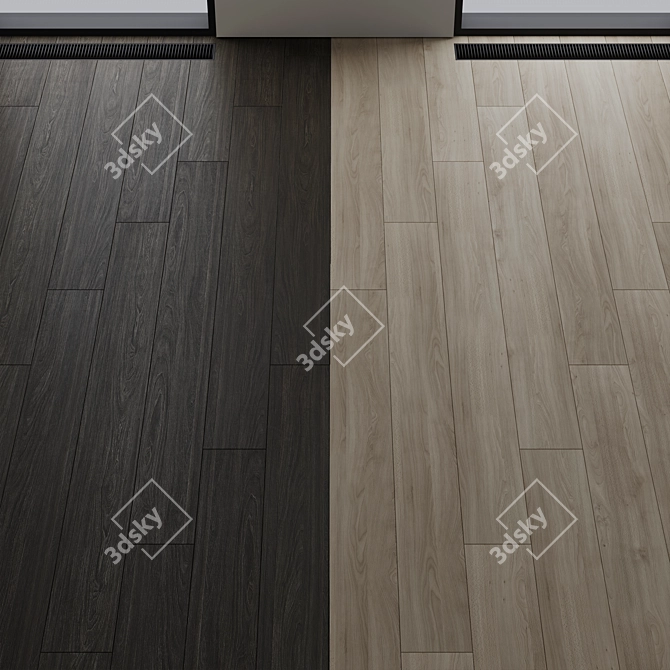 Versatile Parquet Flooring Options 3D model image 1