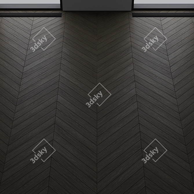 Versatile Parquet Flooring Options 3D model image 2