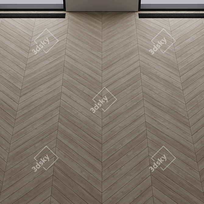 Versatile Parquet Flooring Options 3D model image 3