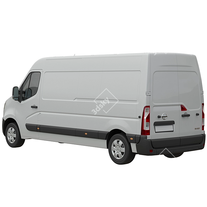 Nissan NV400 Medium Roof Van 3D model image 3