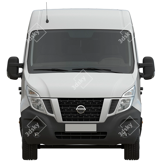 Nissan NV400 Medium Roof Van 3D model image 8