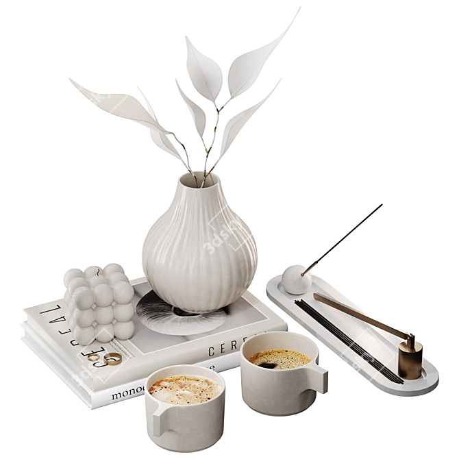 Modern Decor Set for Stylish Interiors 3D model image 1