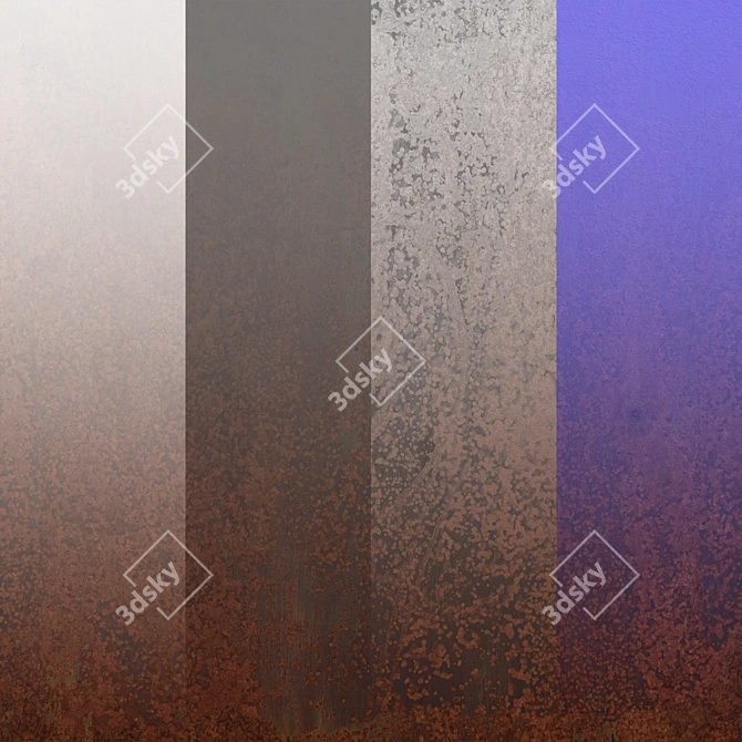 Seamless Metal Texture Pack 3D model image 2