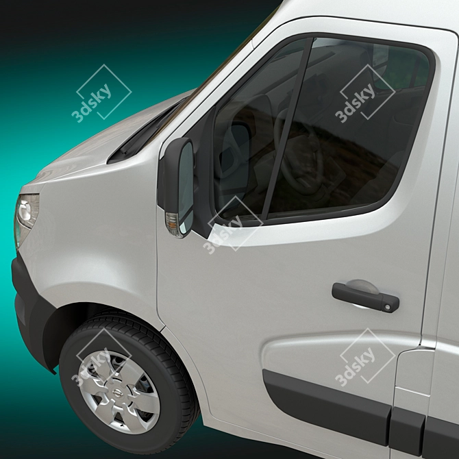 Nissan NV400 Minibus Models Pack 3D model image 5