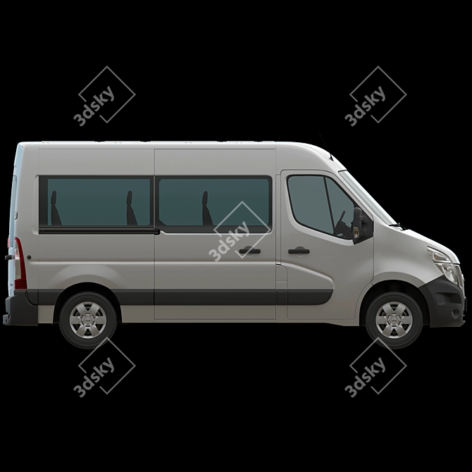 Nissan NV400 Minibus Models Pack 3D model image 10