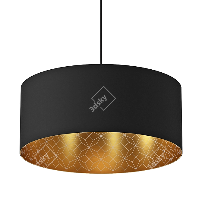 Eglo Zaragoza Pendant Light 3D model image 2