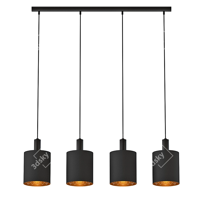 Eglo Zaragoza Pendant Light 3D model image 5