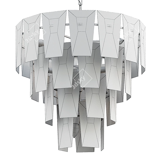 Elegant Arte Lamp Sophia Chandelier 3D model image 2