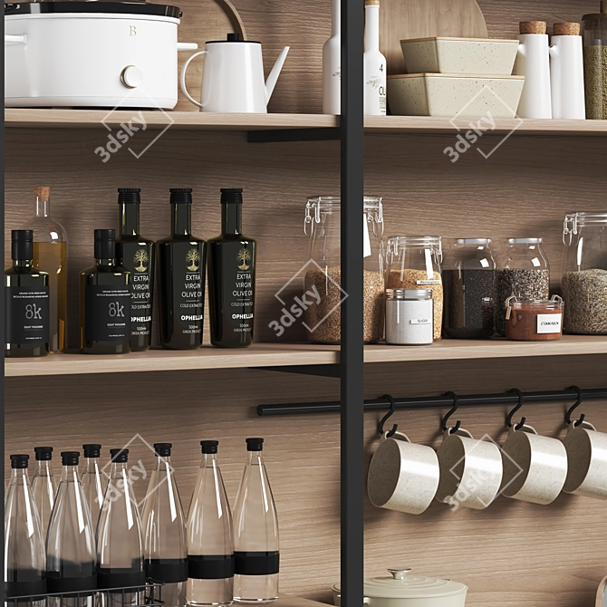 Kitchen Accessories 2015 Millimeter Design 3D model image 5