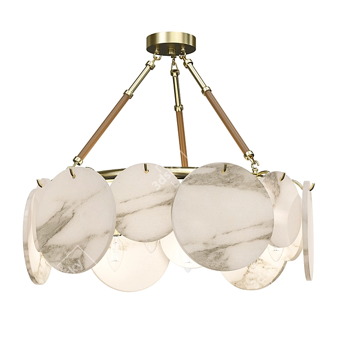 ImperiumLoft LIOMA Pendant Chandelier 3D model image 1