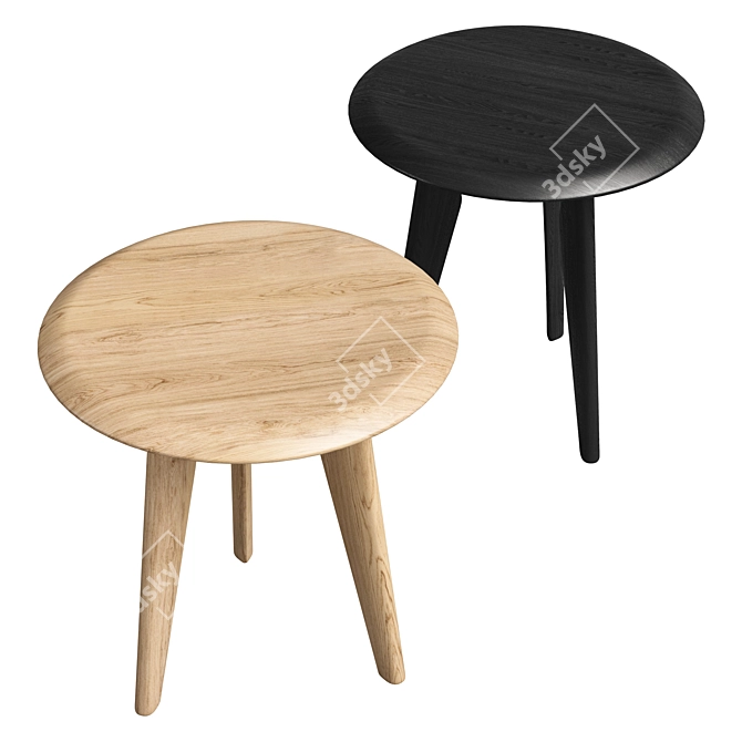 Modern Iklwa Side Table 3D model image 2