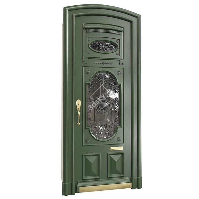 Classic 3D Max Door 2013 3D model image 5