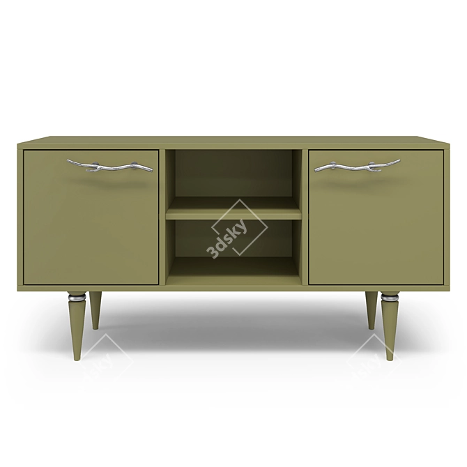 Art Kolor Matte TV Stand 3D model image 4