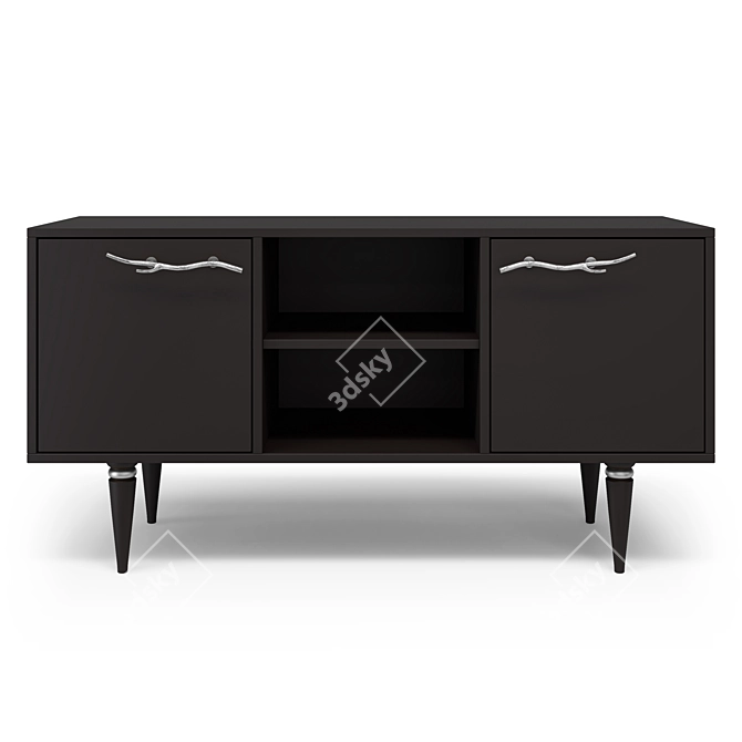 Art Kolor Matte TV Stand 3D model image 5