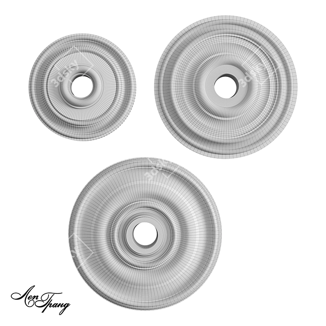 Sleek Design Smooth Sockets 3D model image 4