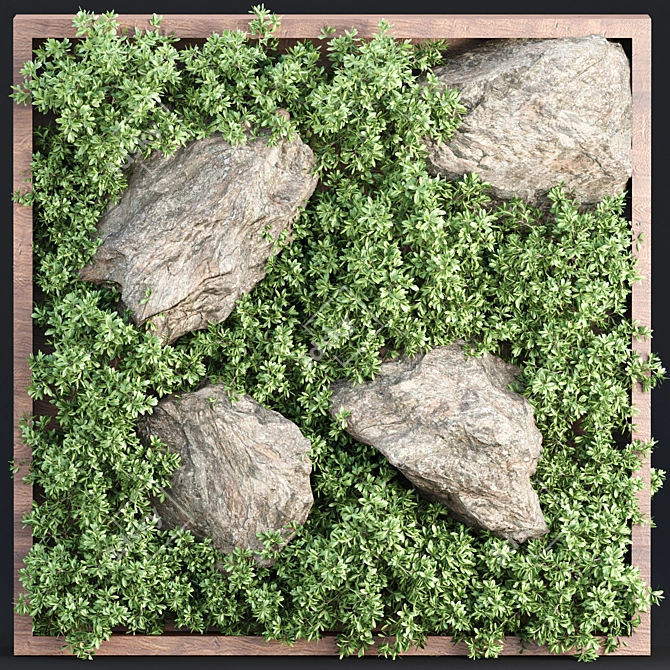 Low Poly Rock Asset Pack 3D model image 1