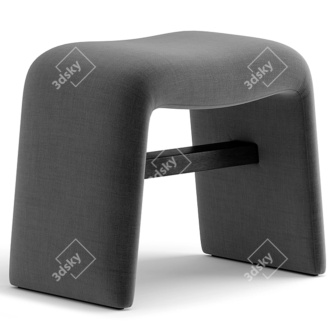 Oakley Stool 3-Material Design 3D model image 2