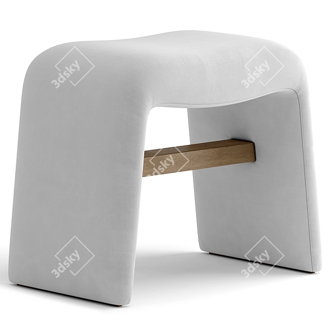 Oakley Stool 3-Material Design 3D model image 3