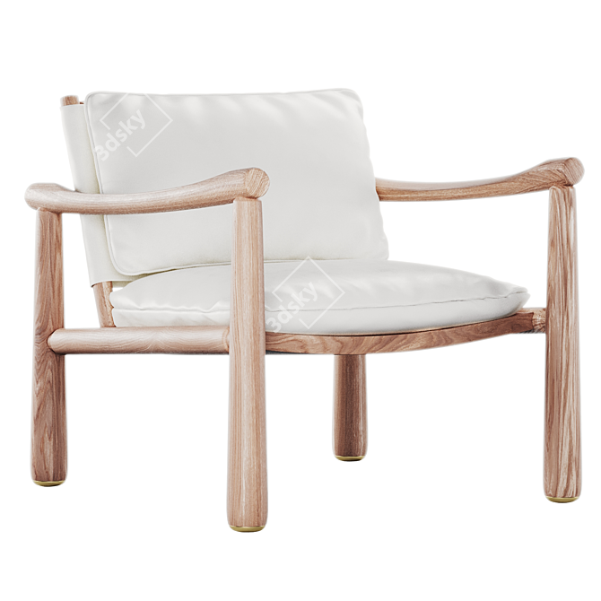 Hyde Chair by Maiden Home 3D model image 1