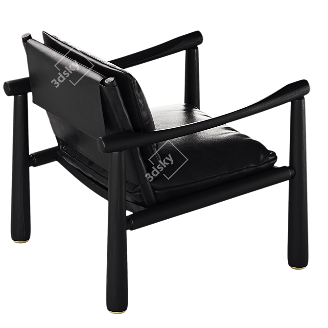 Hyde Chair by Maiden Home 3D model image 4