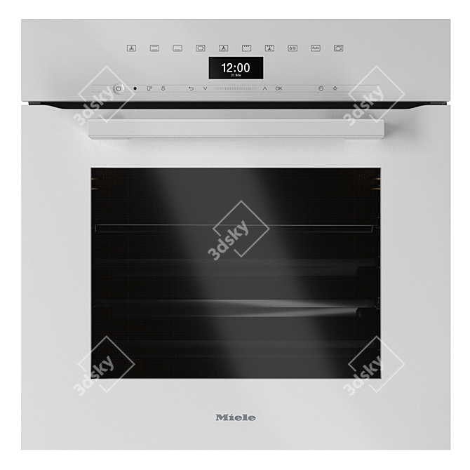 Miele 5-Piece Oven Set 3D model image 4