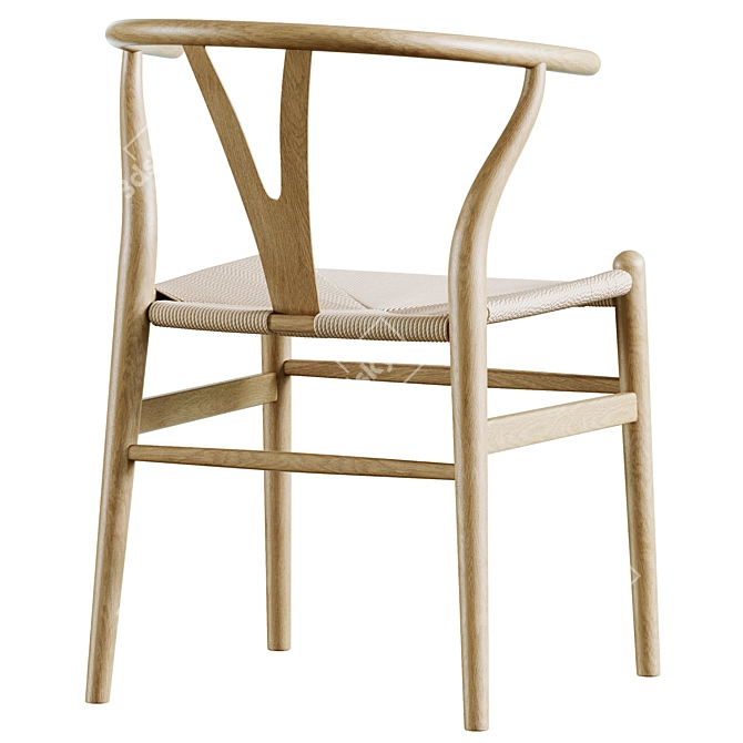 Pottery Barn Faith Chair 3D model image 3