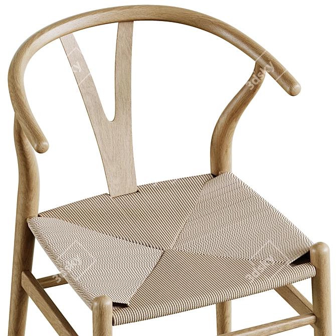 Pottery Barn Faith Chair 3D model image 4