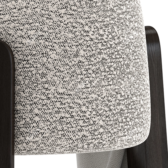 Luxury Lou Stool Duo Texture 3D model image 4