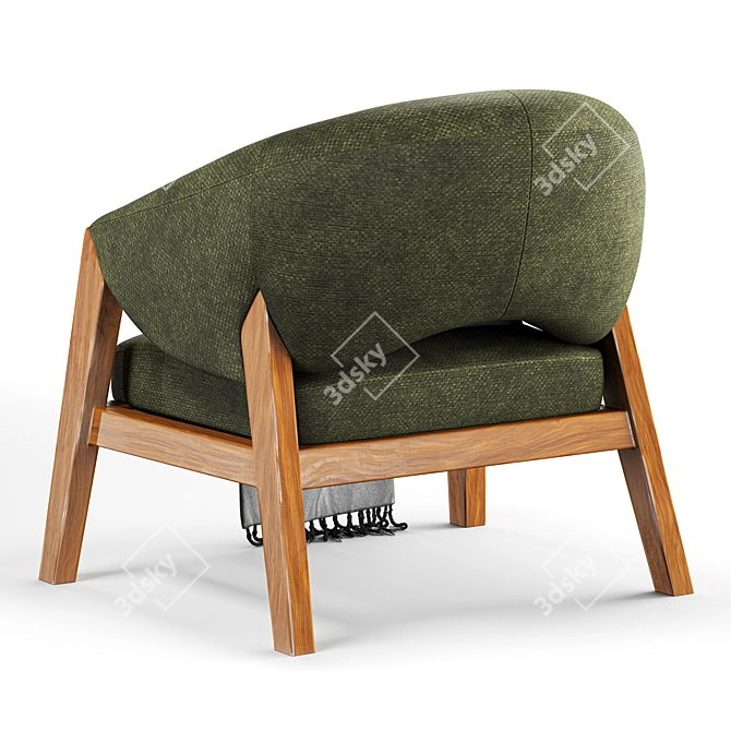 Modern Apora Armchair 2015 Design 3D model image 3