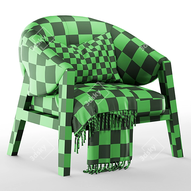 Modern Apora Armchair 2015 Design 3D model image 6