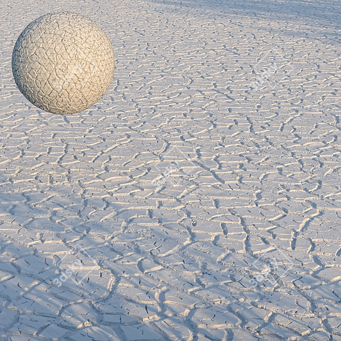 V-Ray Displacement Texture Set 3D model image 2